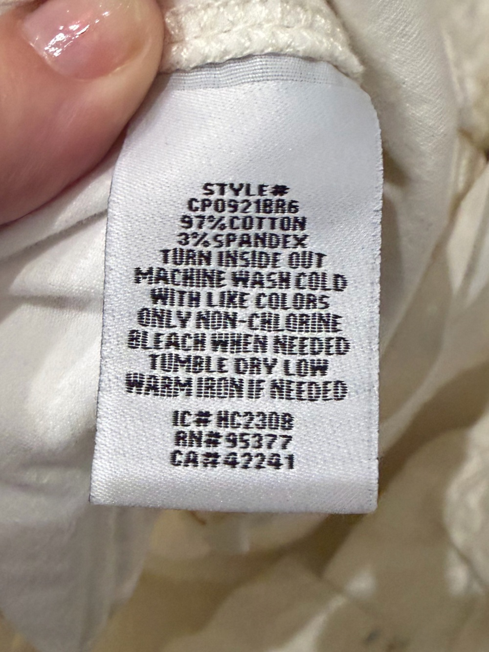 Sanctuary White Reissue Cargo Pants Size Large - Picture 12 of 14